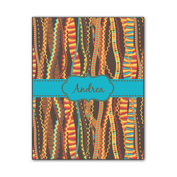 Tribal Ribbons Wood Print - 11x14 (Personalized)