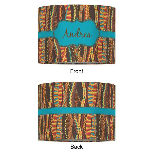 Tribal Ribbons 12" Drum Lampshade - APPROVAL (Fabric)