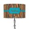 Tribal Ribbons 12" Drum Lampshade - ON STAND (Fabric)