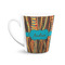 Tribal Ribbons 12 Oz Latte Mug - Front