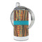 Tribal Ribbons 12 oz Stainless Steel Sippy Cups - FULL (back angle)