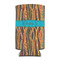 Tribal Ribbons 12oz Tall Can Sleeve - FRONT
