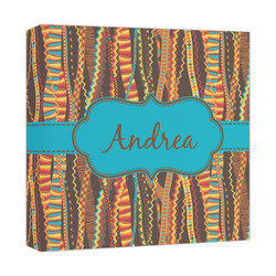 Tribal Ribbons Canvas Print - 12x12 (Personalized)