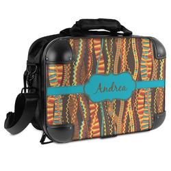 Tribal Ribbons Hard Shell Briefcase (Personalized)