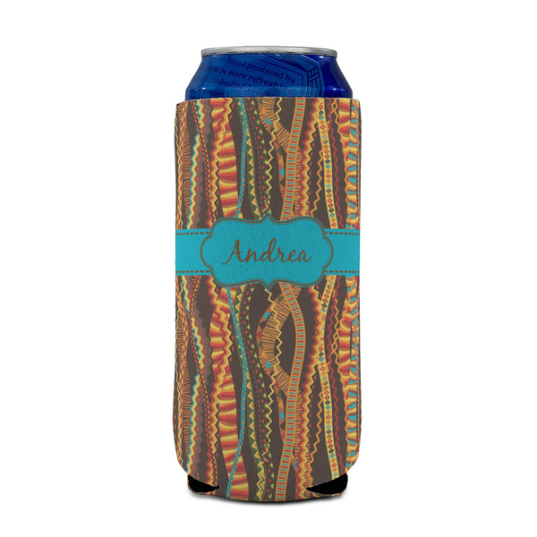 Tribal Ribbons 16oz Can Sleeve - FRONT (on can)