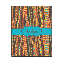 Tribal Ribbons Wood Print - 16x20 (Personalized)