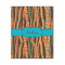 Tribal Ribbons Wood Print - 16x20 (Personalized)