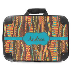 Tribal Ribbons Hard Shell Briefcase - 18" (Personalized)