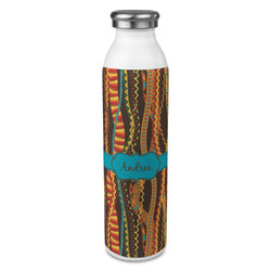 Tribal Ribbons 20oz Stainless Steel Water Bottle - Full Print (Personalized)