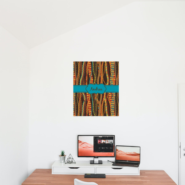 Tribal Ribbons 20x24 - Matte Poster - On the Wall