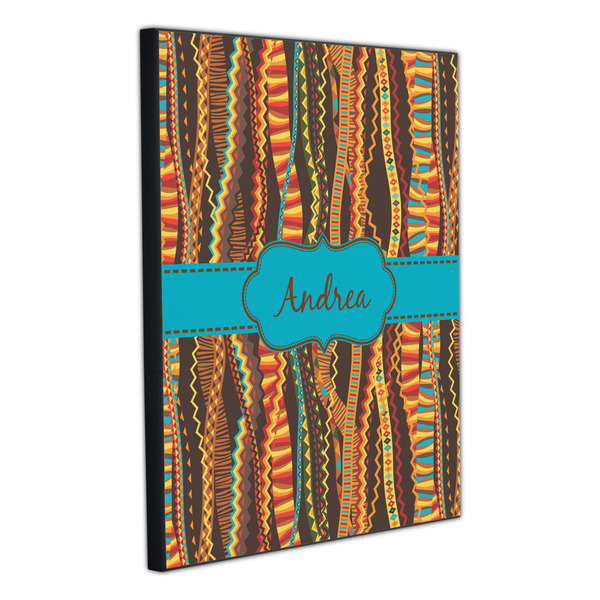 Tribal Ribbons 20x24 Wood Print - Angle View