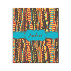 Tribal Ribbons Wood Print - 20x24 (Personalized)