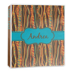 Tribal Ribbons 3-Ring Binder - 1 inch (Personalized)