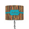 Tribal Ribbons 8" Drum Lamp Shade - Fabric (Personalized)