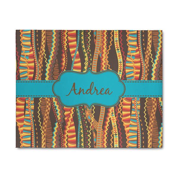 Custom Tribal Ribbons 8' x 10' Indoor Area Rug (Personalized)