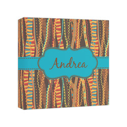 Tribal Ribbons Canvas Print - 8x8 (Personalized)