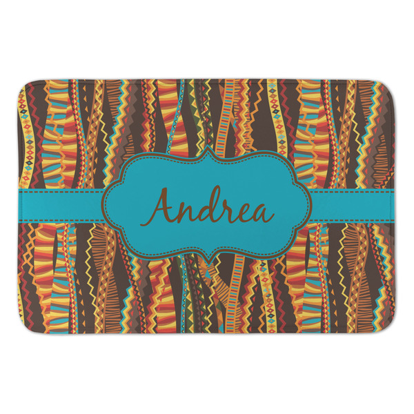 Custom Tribal Ribbons Anti-Fatigue Kitchen Mat (Personalized)