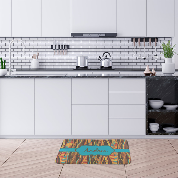 Tribal Ribbons Anti-Fatigue Kitchen Mats - LIFESTYLE
