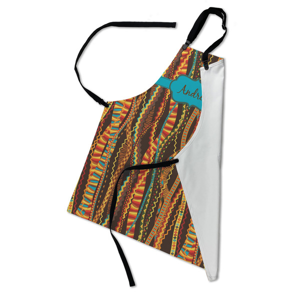 Tribal Ribbons Apron - Folded
