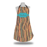 Tribal Ribbons Apron w/ Name or Text