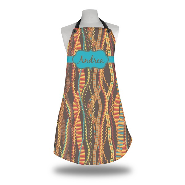 Custom Tribal Ribbons Apron w/ Name or Text