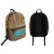 Tribal Ribbons Backpack front and back - Apvl