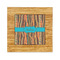 Tribal Ribbons Bamboo Trivet with Ceramic Tile Insert (Personalized)