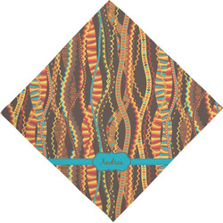 Tribal Ribbons Dog Bandana Scarf w/ Name or Text