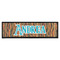 Tribal Ribbons Bar Mat - Large (Personalized)