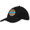 Tribal Ribbons Baseball Cap - Black (Personalized)