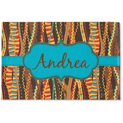 Tribal Ribbons Woven Mat (Personalized)