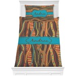 Tribal Ribbons Comforter Set - Twin (Personalized)