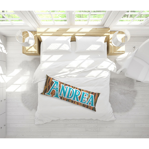 Tribal Ribbons Body Pillow - LIFESTYLE