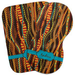 Tribal Ribbons Burp Cloth (Personalized)