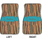 Tribal Ribbons Car Mat Front - Approval
