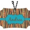 Tribal Ribbons Rear View Mirror Ornament (Personalized)