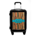 Tribal Ribbons Carry On Hard Shell Suitcase (Personalized)