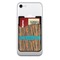 Tribal Ribbons Cell Phone Credit Card Holder w/ Phone