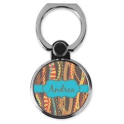 Tribal Ribbons Cell Phone Ring Stand & Holder (Personalized)