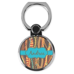 Tribal Ribbons Cell Phone Ring Stand & Holder (Personalized)