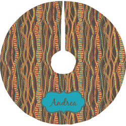 Tribal Ribbons Tree Skirt (Personalized)