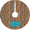 Tribal Ribbons Tree Skirt (Personalized)
