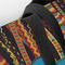 Tribal Ribbons Closeup of Tote w/Black Handles