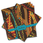 Tribal Ribbons Cloth Napkins (Set of 4) (Personalized)