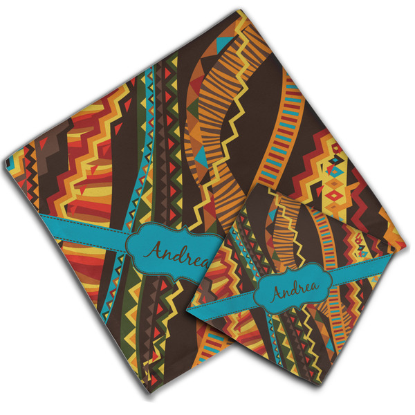 Tribal Ribbons Cloth Napkins - Personalized Lunch & Dinner (PARENT MAIN)