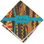Tribal Ribbons Cloth Napkin w/ Name or Text