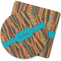 Tribal Ribbons Rubber Backed Coaster (Personalized)