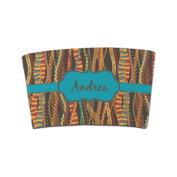 Custom Tribal Ribbons Coffee Cup Sleeve (Personalized)