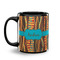 Tribal Ribbons Coffee Mug - 11 oz - Black