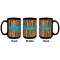 Tribal Ribbons Coffee Mug - 15 oz - Black APPROVAL